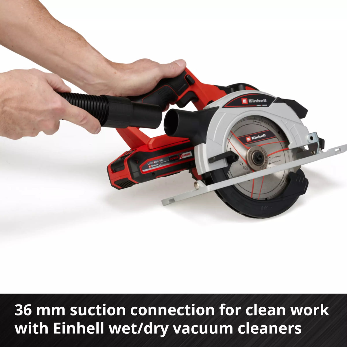 Einhell Circular Saw 165mm 18V TE-CS 18 Li-Solo 6 - Power Tool Services
