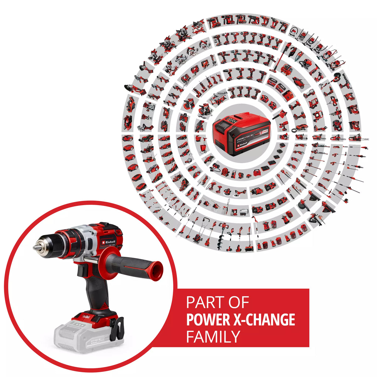 Einhell Professional Cordless Impact Drill TP-CD 18 Li-i Brushless-Solo 3 - Power Tool Services