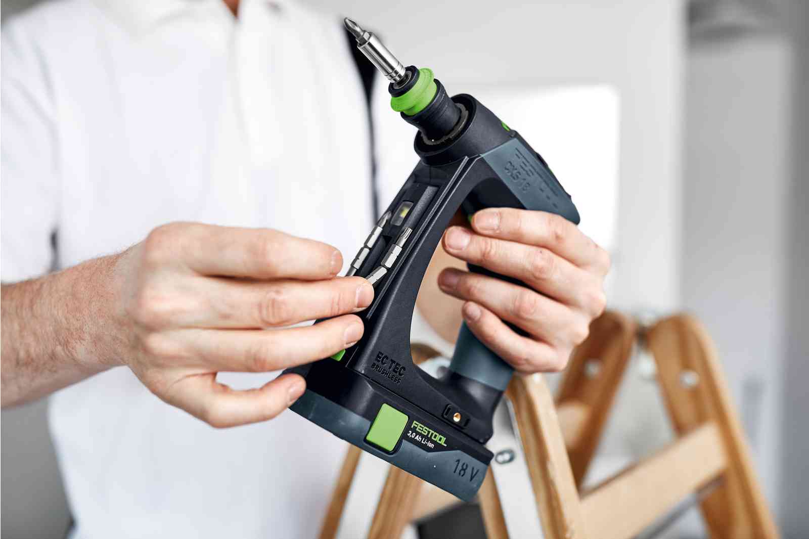 Festool Cordless drill CXS 18-Basic-Set 577333 Power Tool Services