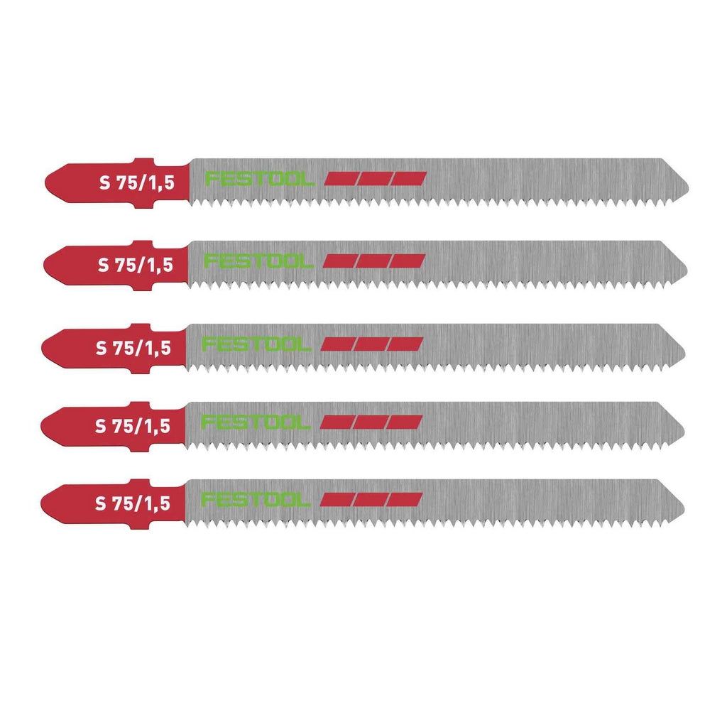 Festool Jigsaw blade PLASTICS PROFILE S 75/1,5/5 204268 Power Tool Services