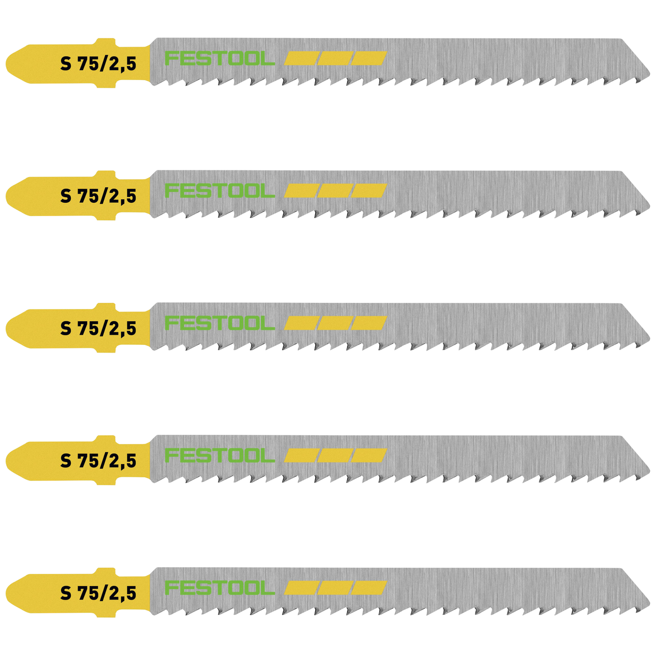 Festool Jigsaw blade WOOD FINE CUT S 75/2,5/5 204256 Power Tool Services