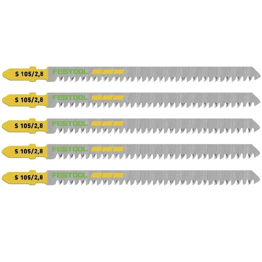 Festool Jigsaw blade WOOD STRAIGHT CUT S 105/2,8/5 204262 Power Tool Services