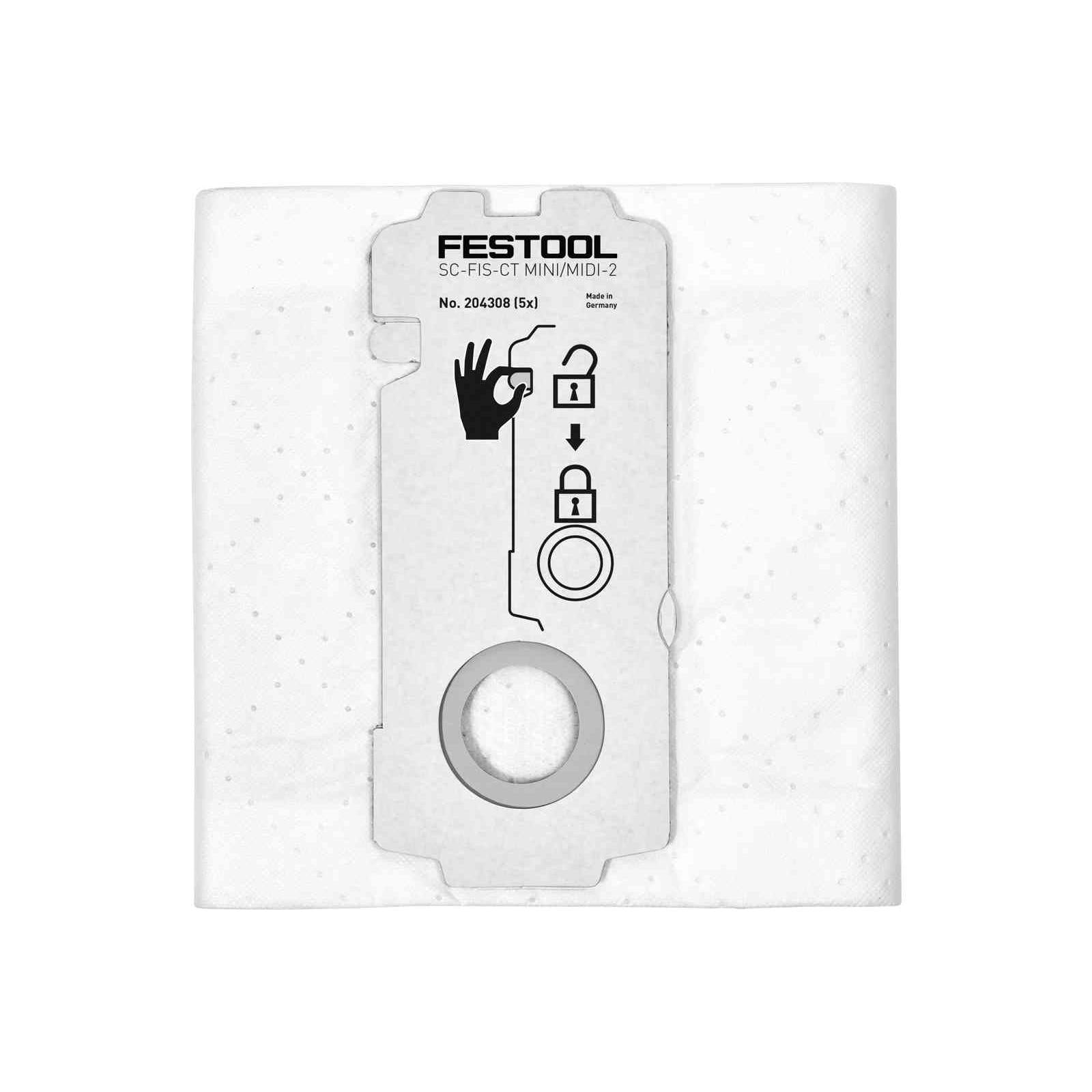 Festool Selfclean Filter Bag SC-FIS for CTL Midi 204308 Power Tool Services