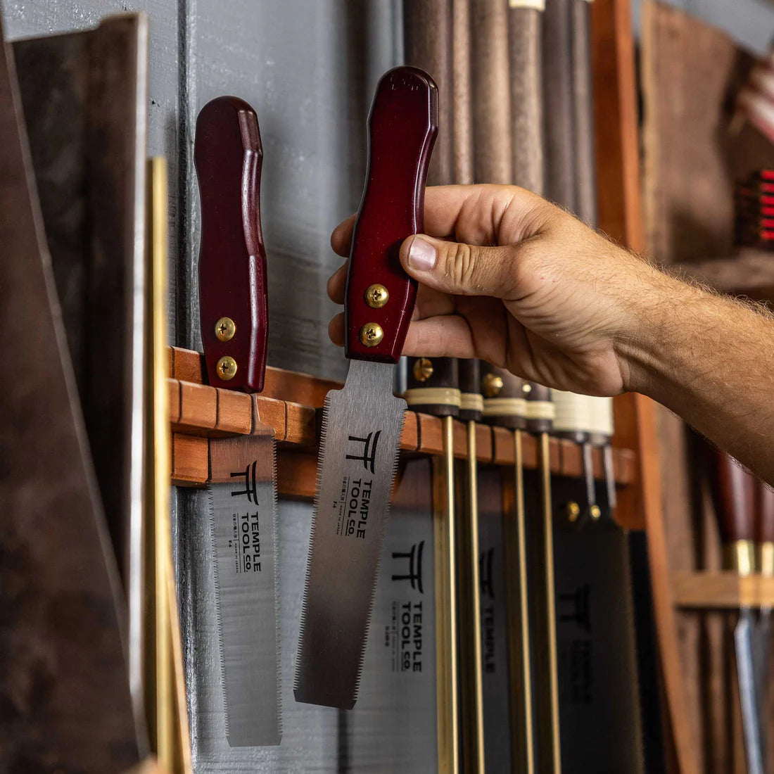 Temple Tool Flush Cut Pull Saw Double Edge 150mm 7 - Power Tool Services