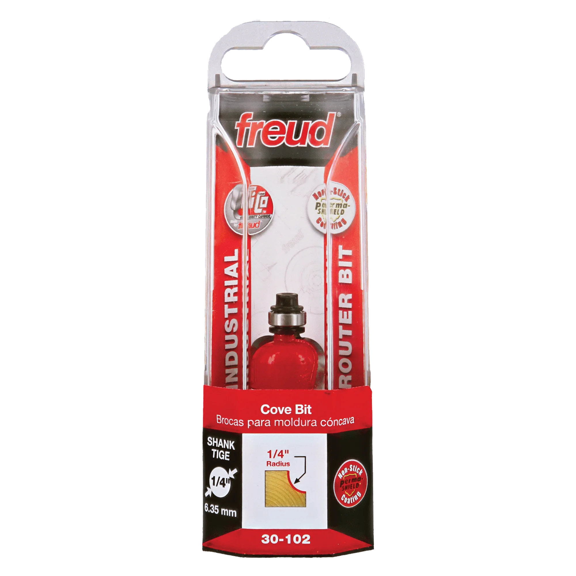 Freud Cove bits 30-10225P Router Bit 22,23 12,7 6,35 2