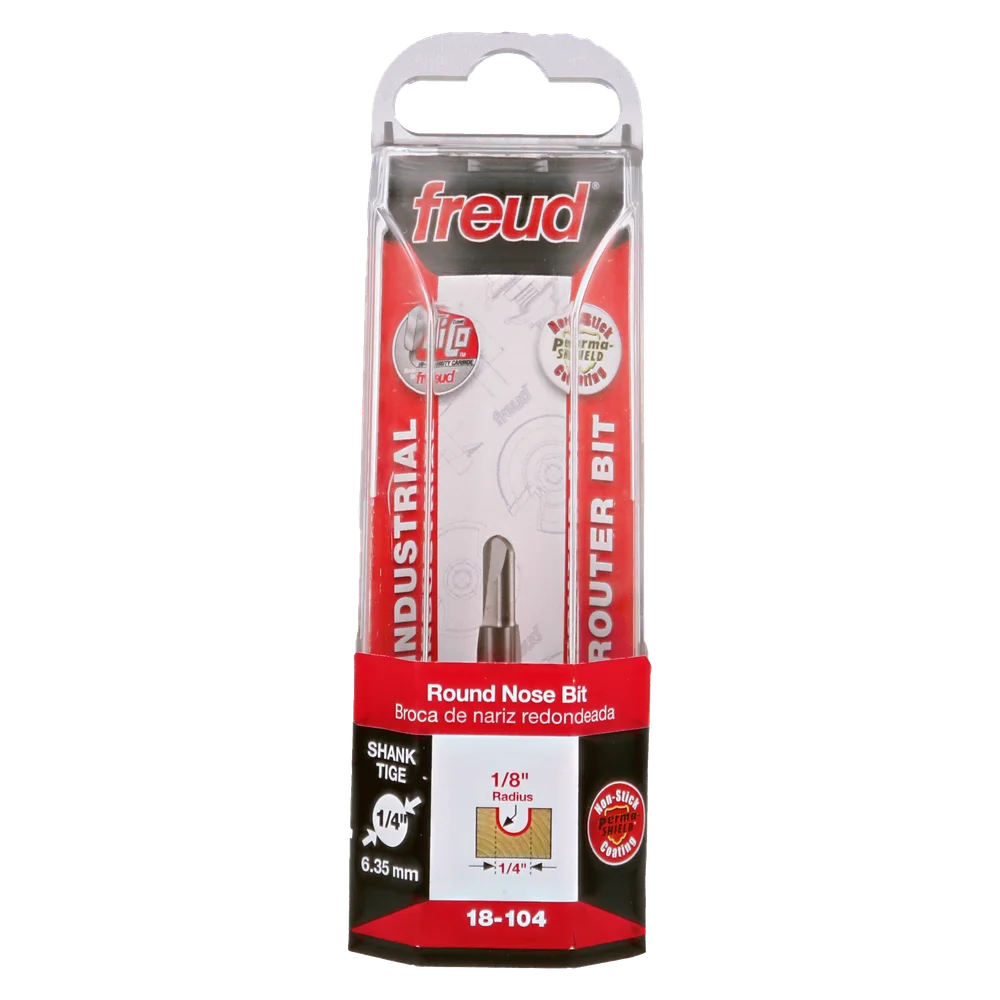 Freud Round nose bit 18-10425P (Router Bit 6.35 12.7 6.35 2) Power Tool Services