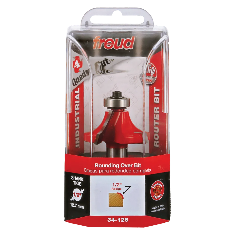 Freud Rounding over bits 34-12650P (Router Bit 38.1 19.05 12.7 2) Power Tool Services