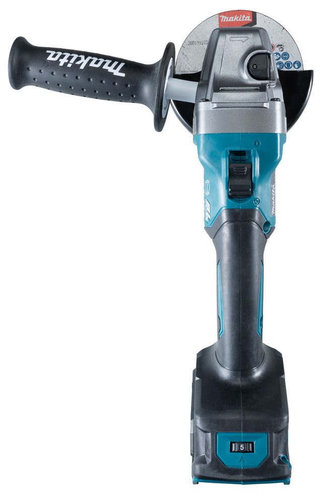Makita 40V XGT Cordless 115mm Angle Grinder GA022GZ 6 - Power Tool Services