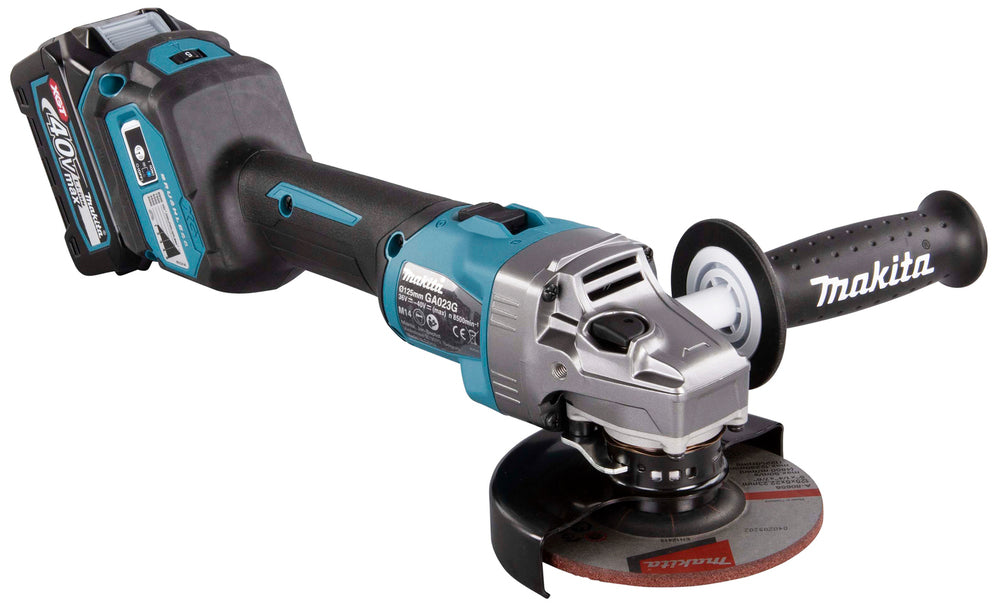 Makita 40V XGT Cordless 125mm Angle Grinder GA023GZ 6 - Power Tool Services