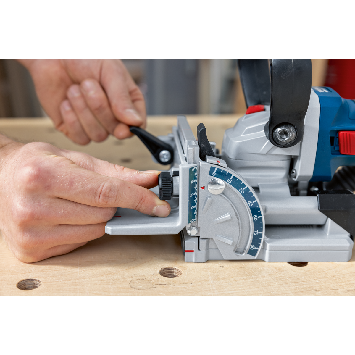 Bosch Professional Cordless Biscuit Joiner GFF 18V-22 7 - Power Tool Services
