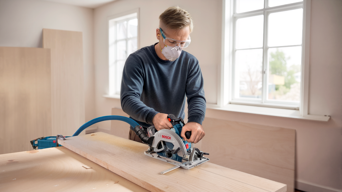 Bosch Professional Cordless Circular Saw GKS 18V-68-2 06016D0000