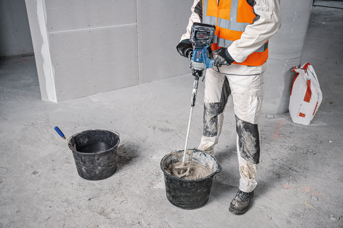 Bosch Professional Cordless Mixer GRW 18V-120 06011C2080 7 - Power Tool Services