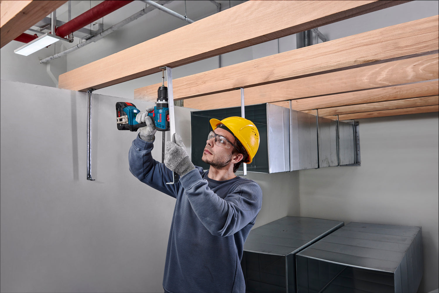 Bosch Professional Cordless Impact Drill GSB 18V-65 06019N3103 5 - Power Tool Services