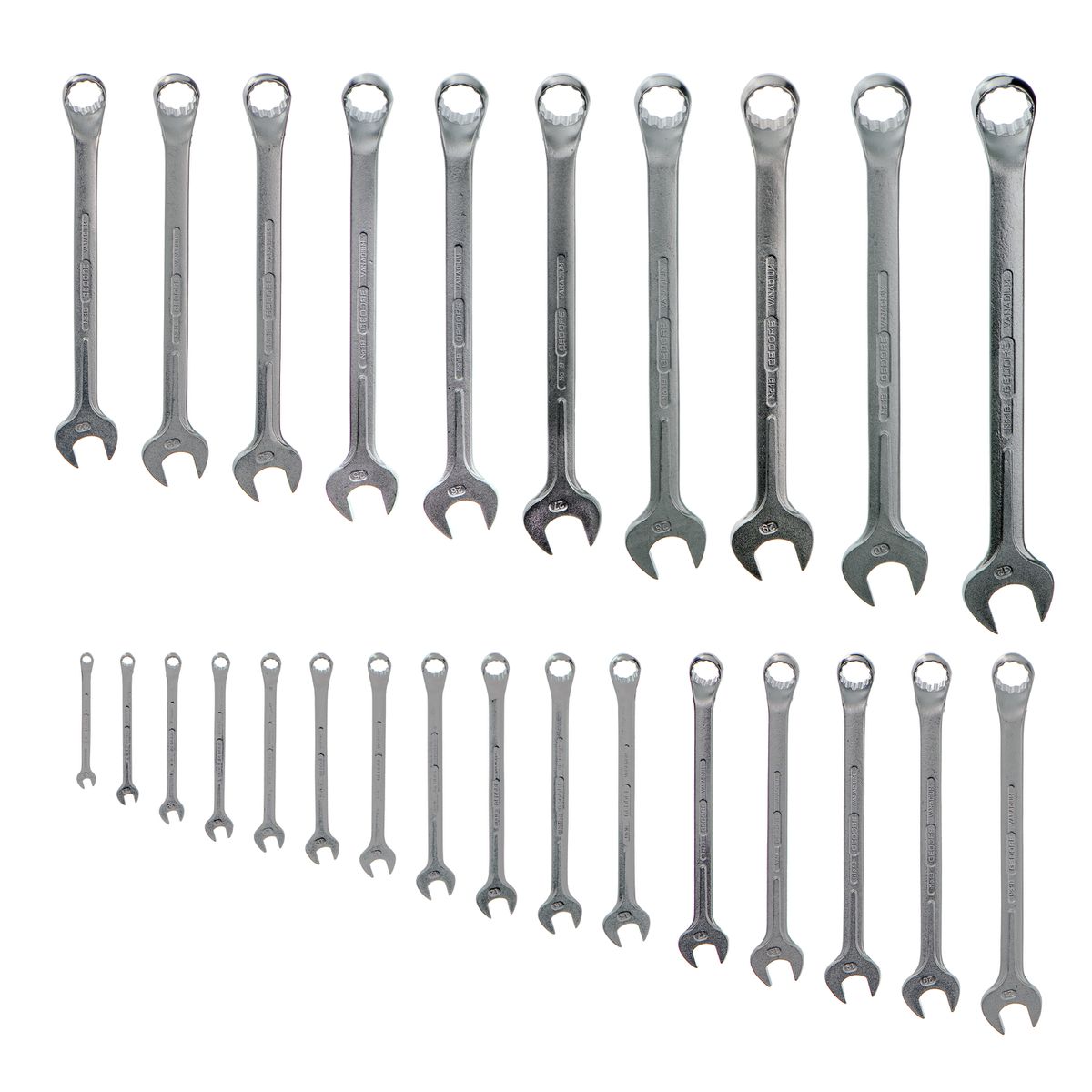 Gedore Metric Combination Spanner Set 1B-26M Power Tool Services