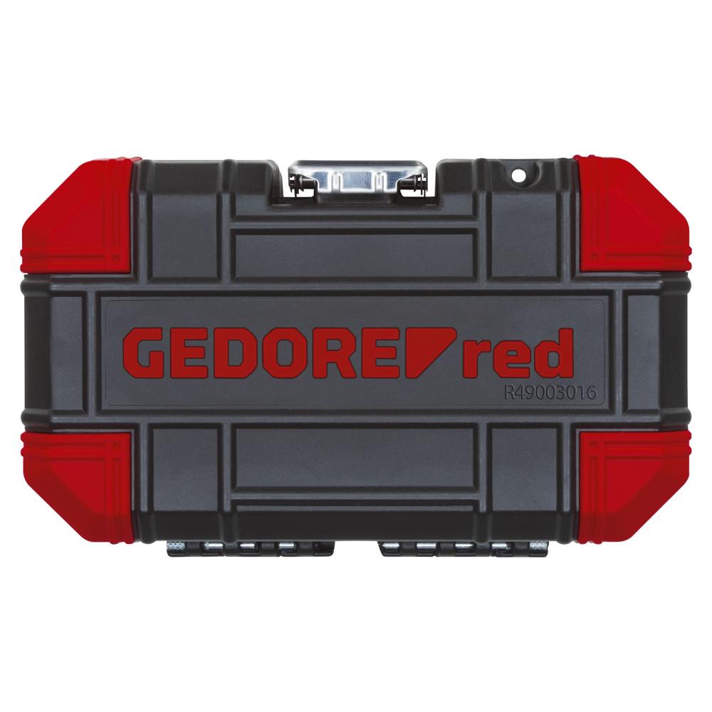 Gedore Red 1/4″ Drive Socket set 4-13mm 16pcs
