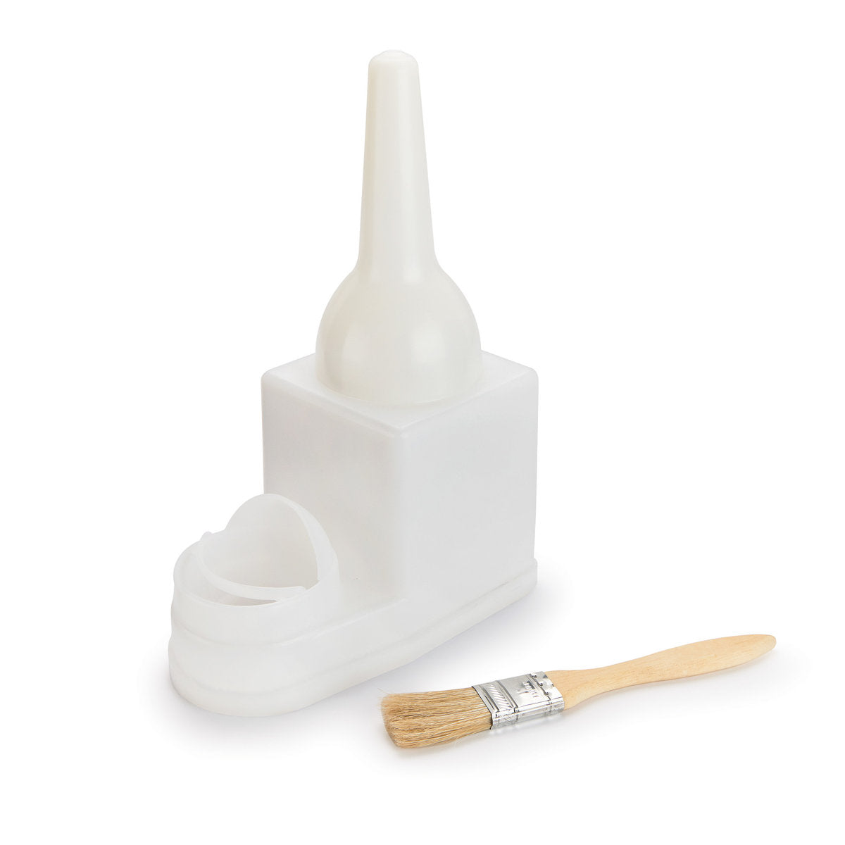 Glue Container With Brush With Conical Cap Power Tool Services