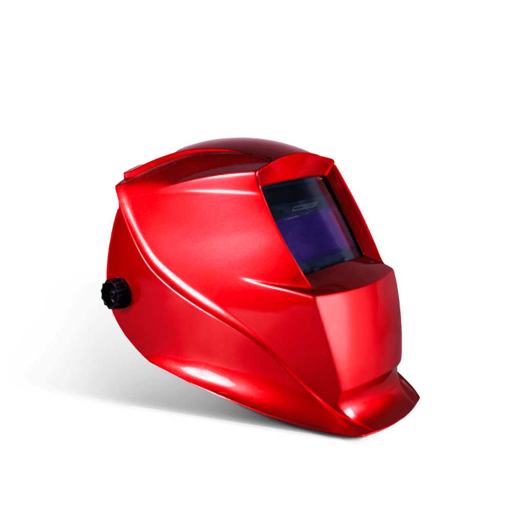 Helmet Mat Auto-Dark Adj Shiny Red | HON3010