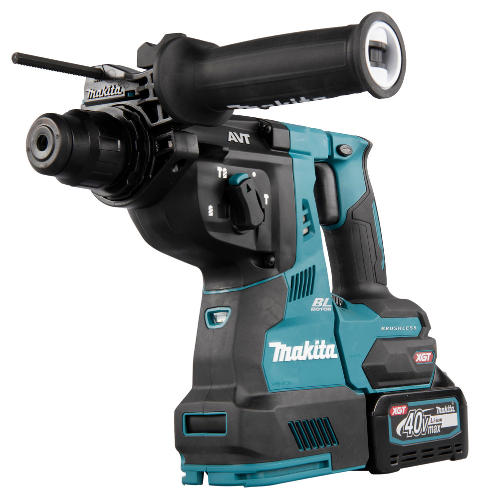 Makita 40V XGT Cordless 28mm SDS-Plus Combination Hammer HR003GZ01 6 - Power Tool Services