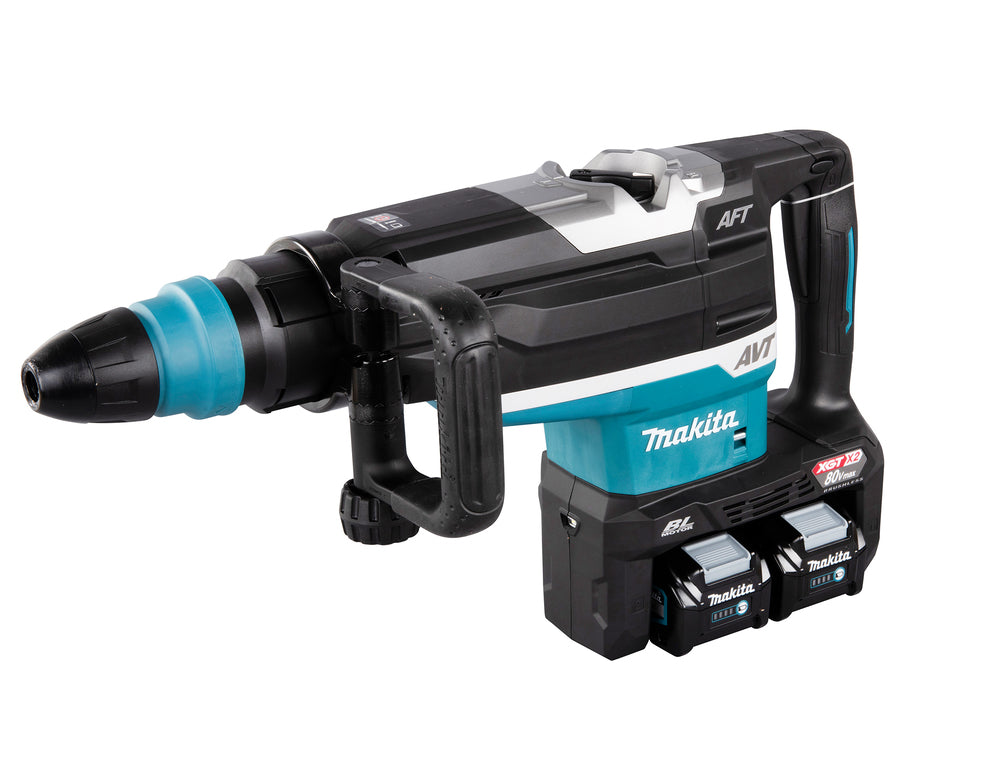 Makita 80V Max XGT Cordless 52mm SDS-Max Rotary Hammer HR006GZ 3 - Power Tool Services