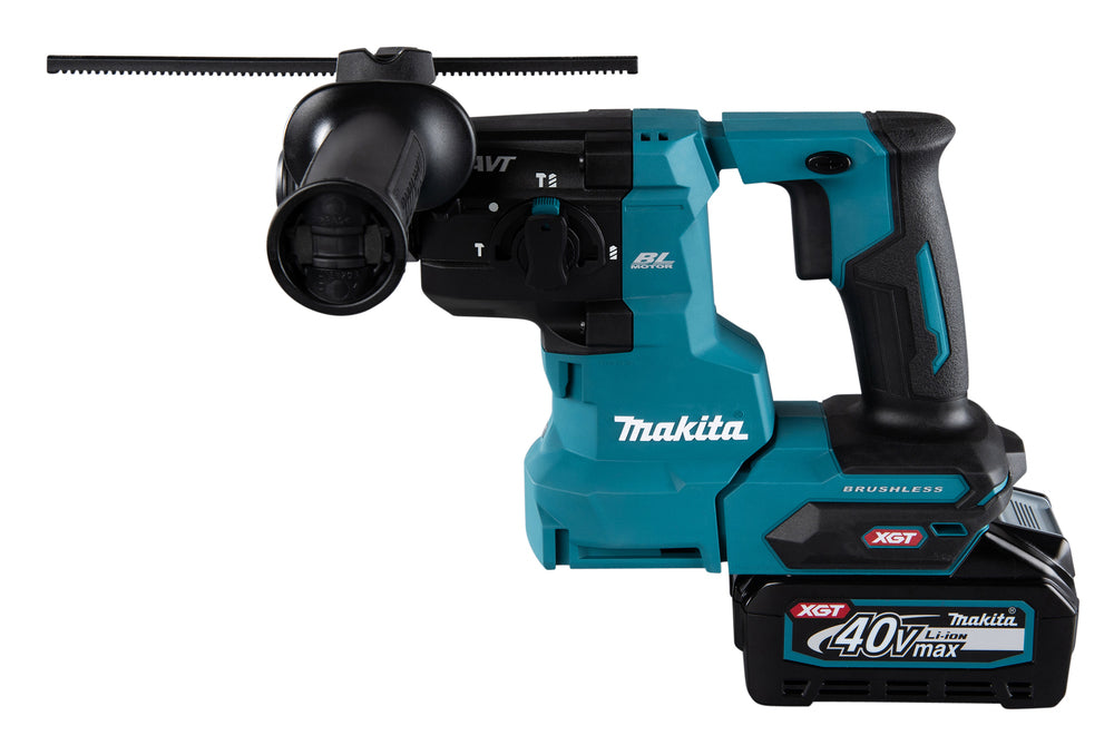 Makita 40V XGT Cordless 20mm SDS-Plus Combination Hammer HR010GZ 3 - Power Tool Services