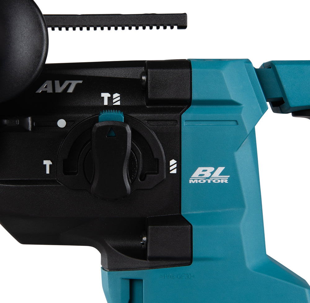 Makita 40V XGT Cordless 20mm SDS-Plus Combination Hammer HR010GZ 7 - Power Tool Services