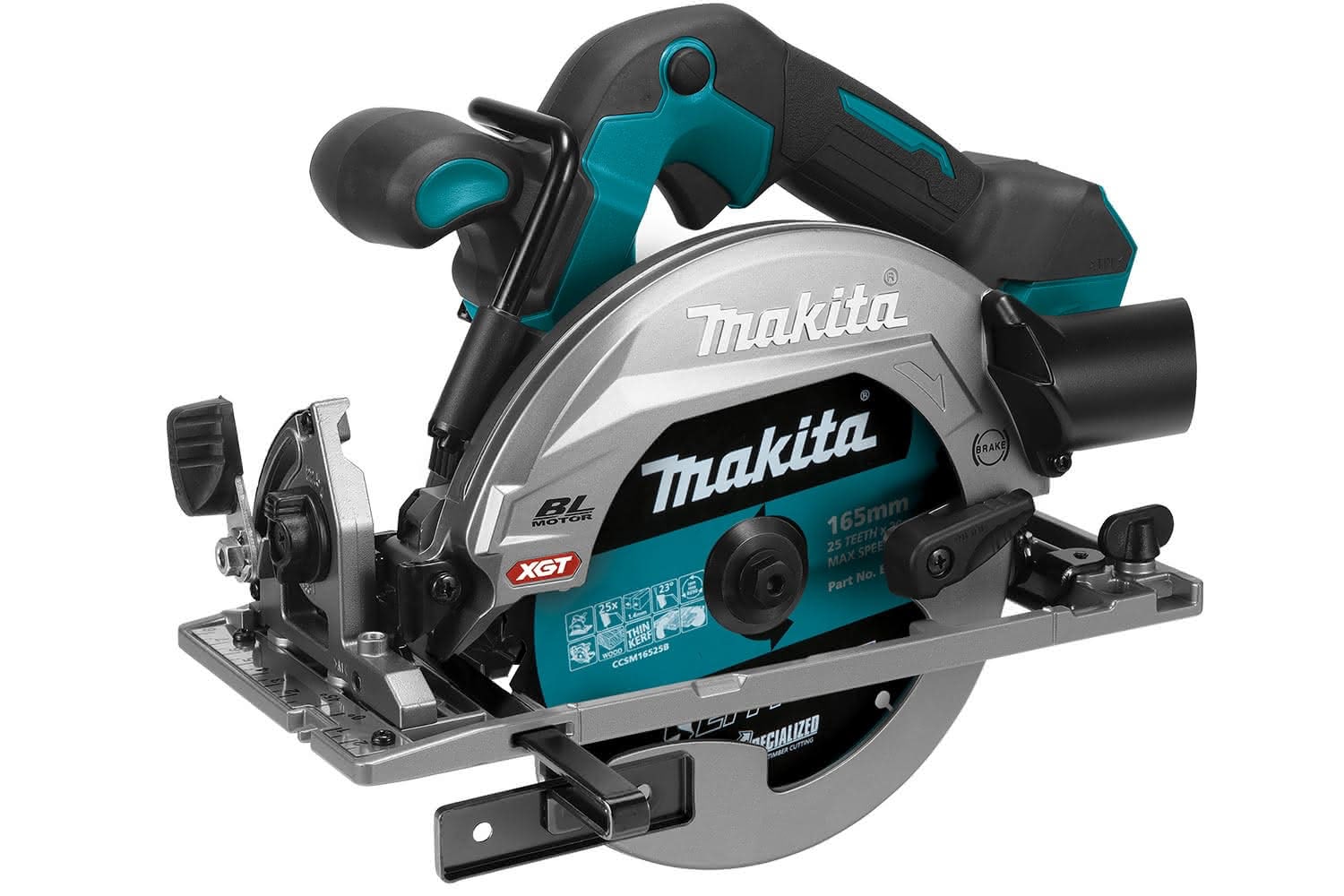 Makita 40V XGT Cordless 165mm Brushless Circular Saw HS012GZ