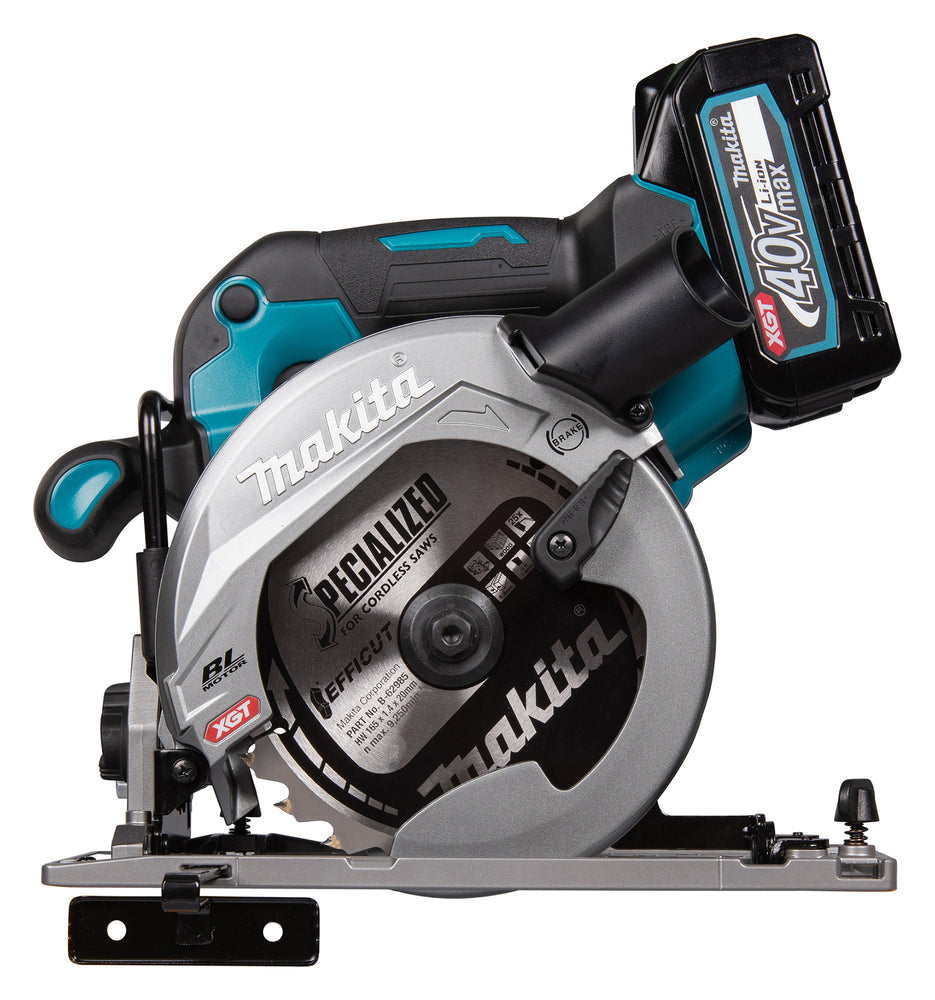Makita 40V XGT Cordless 165mm Brushless Circular Saw HS012GZ 9 - Power Tool Services