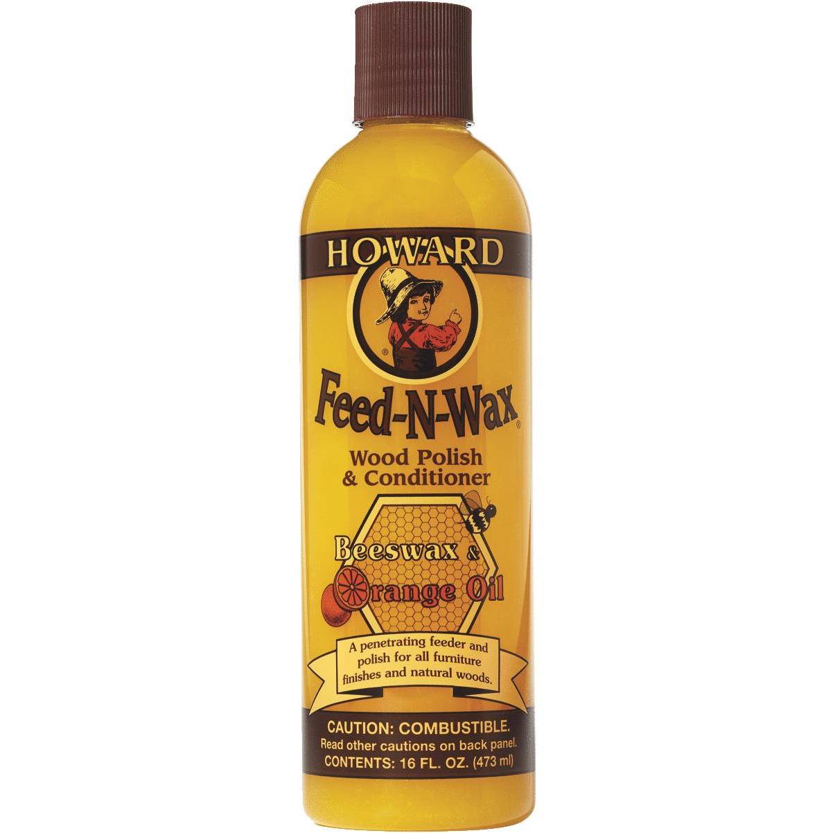 Howard Feed-N-Wax Wood Polish & Conditioner ( Select Size ) Power Tool Services