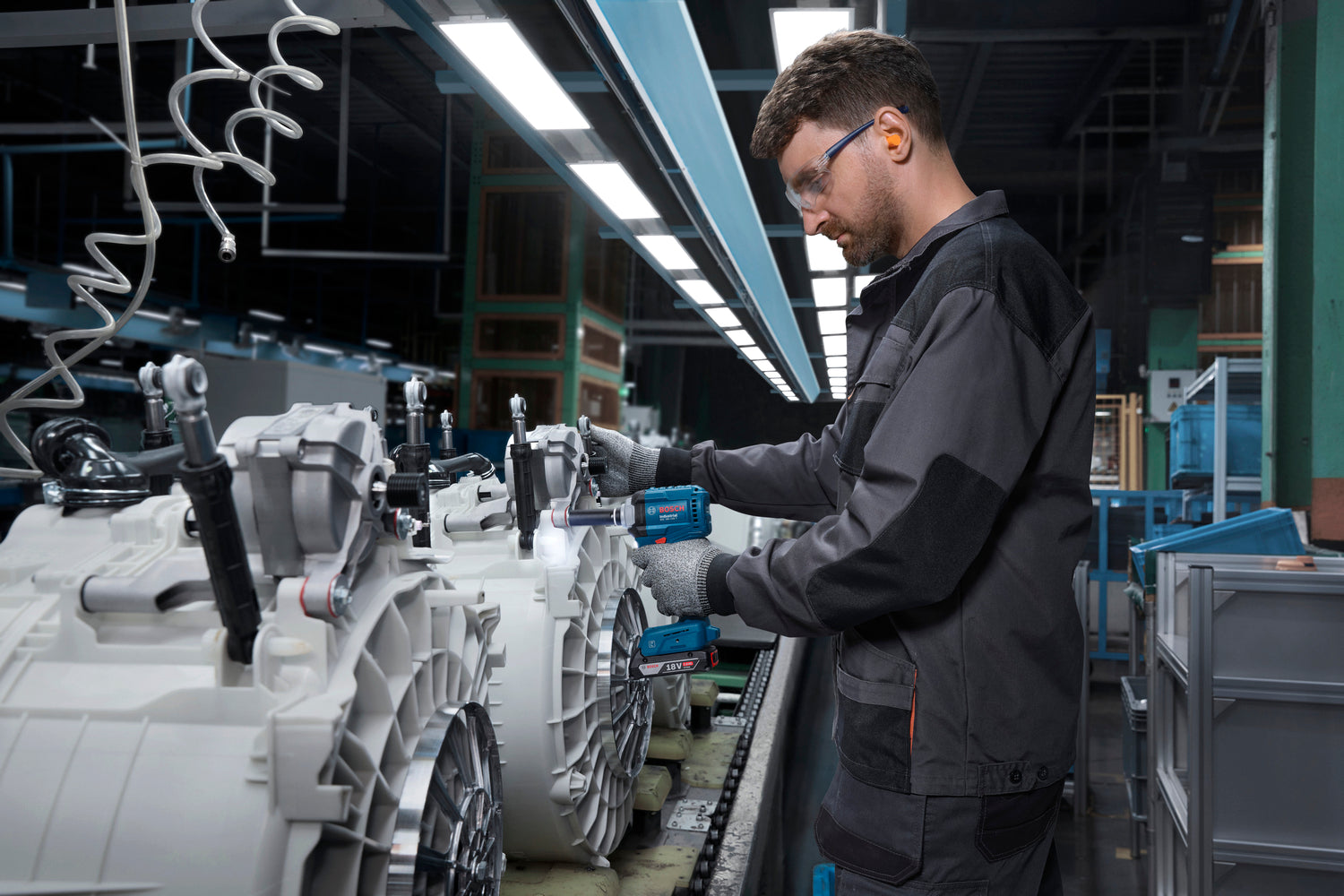 Bosch Professional Cordless Industrial Impact Driver IDR 18V-125T (Solo) 06019P8100