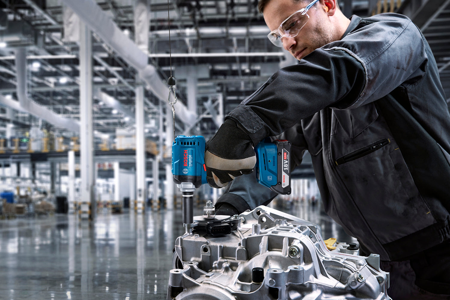 Bosch Professional Cordless Industrial Impact Driver IDR 18V-125T (Solo) 06019P8100