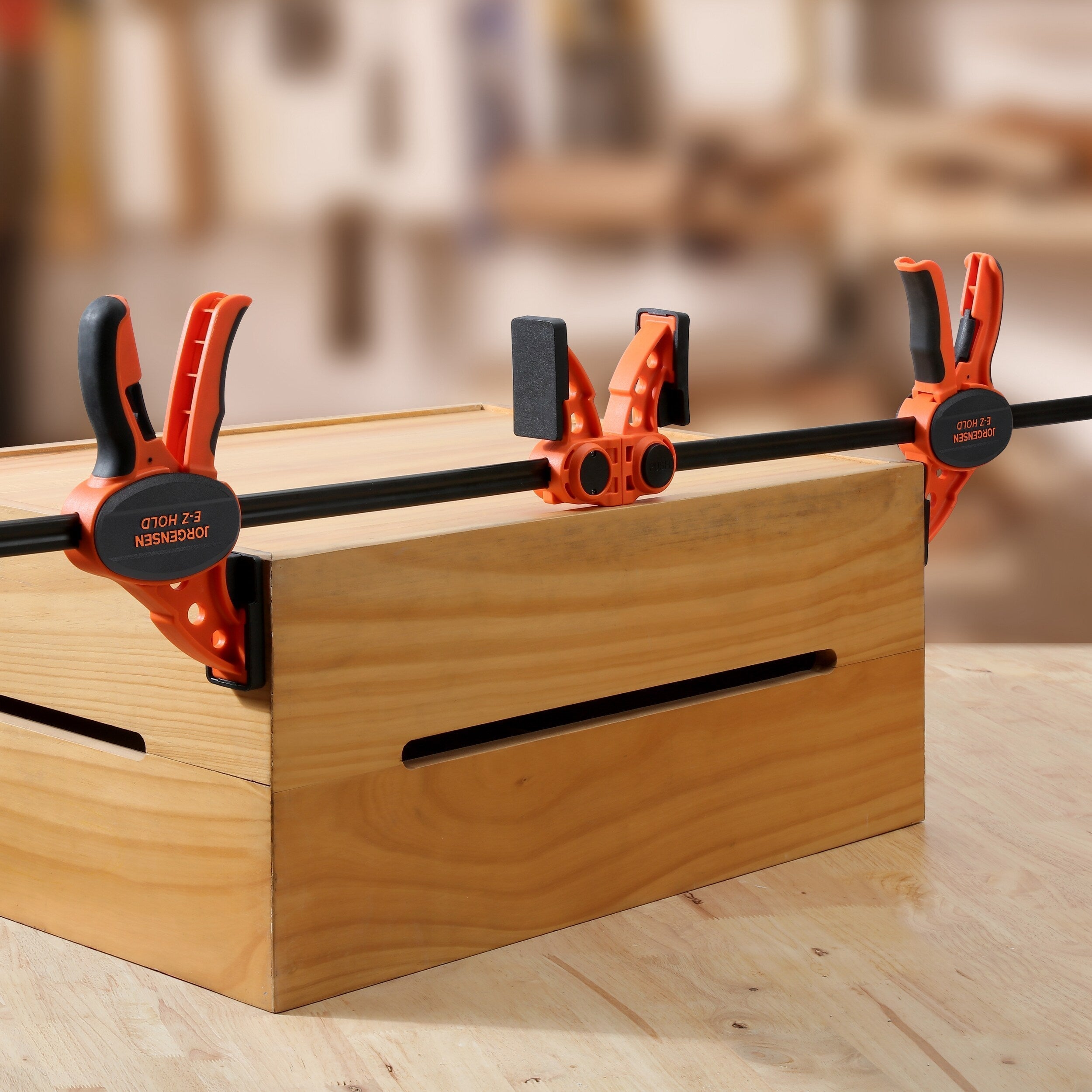 CLAMP in CARDLAND セット　4 Jorgensen E-Z Hold Medium Duty/Spreaderclamp-Expandable Select Size
