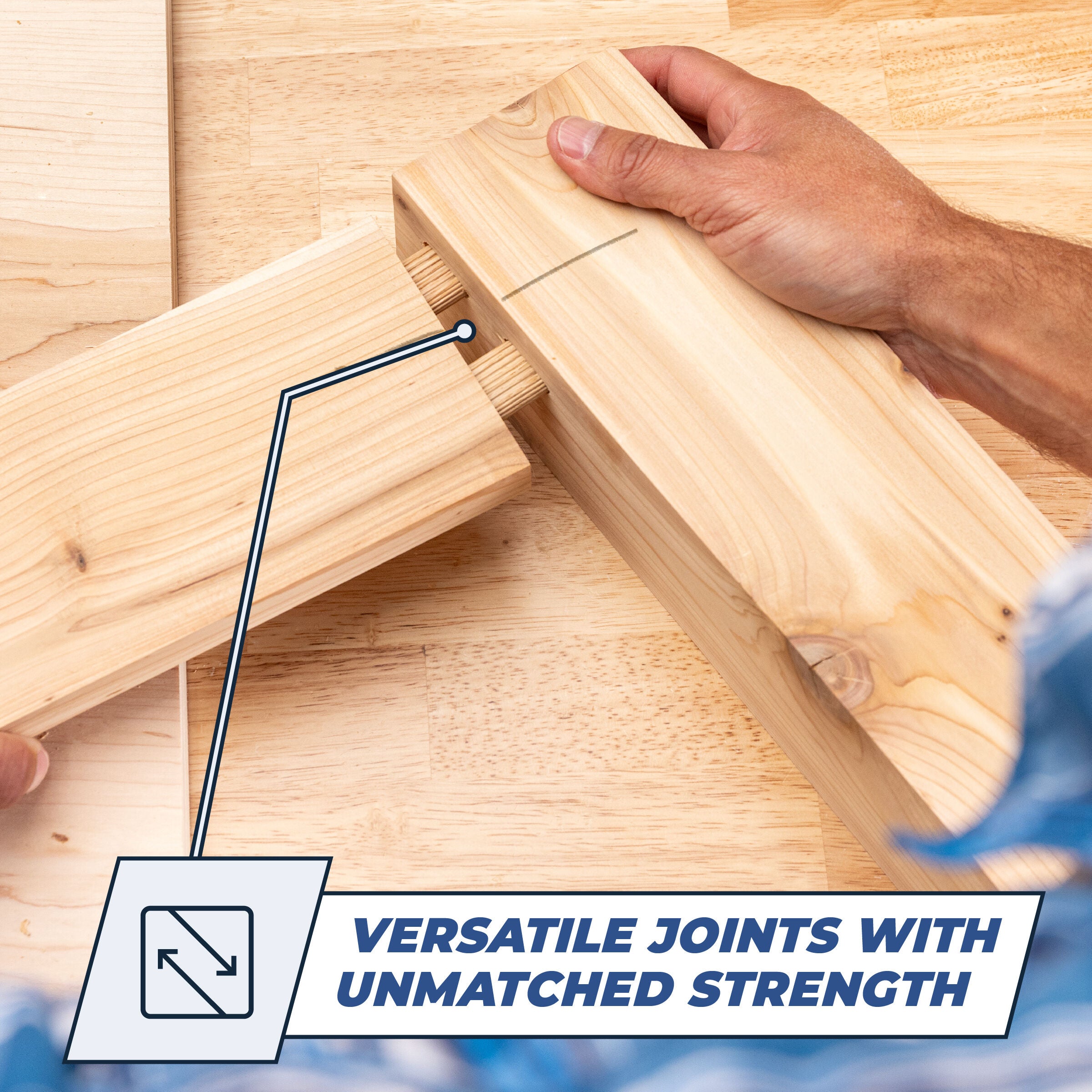 Kreg MortiseMate Loose Tenon Jig 3 - Power Tool Services