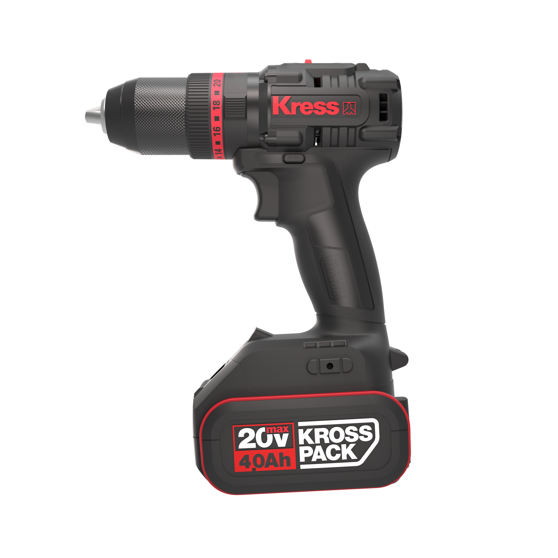 Kress  | Cordless Brushless Hammer Drill 20V | KUC30