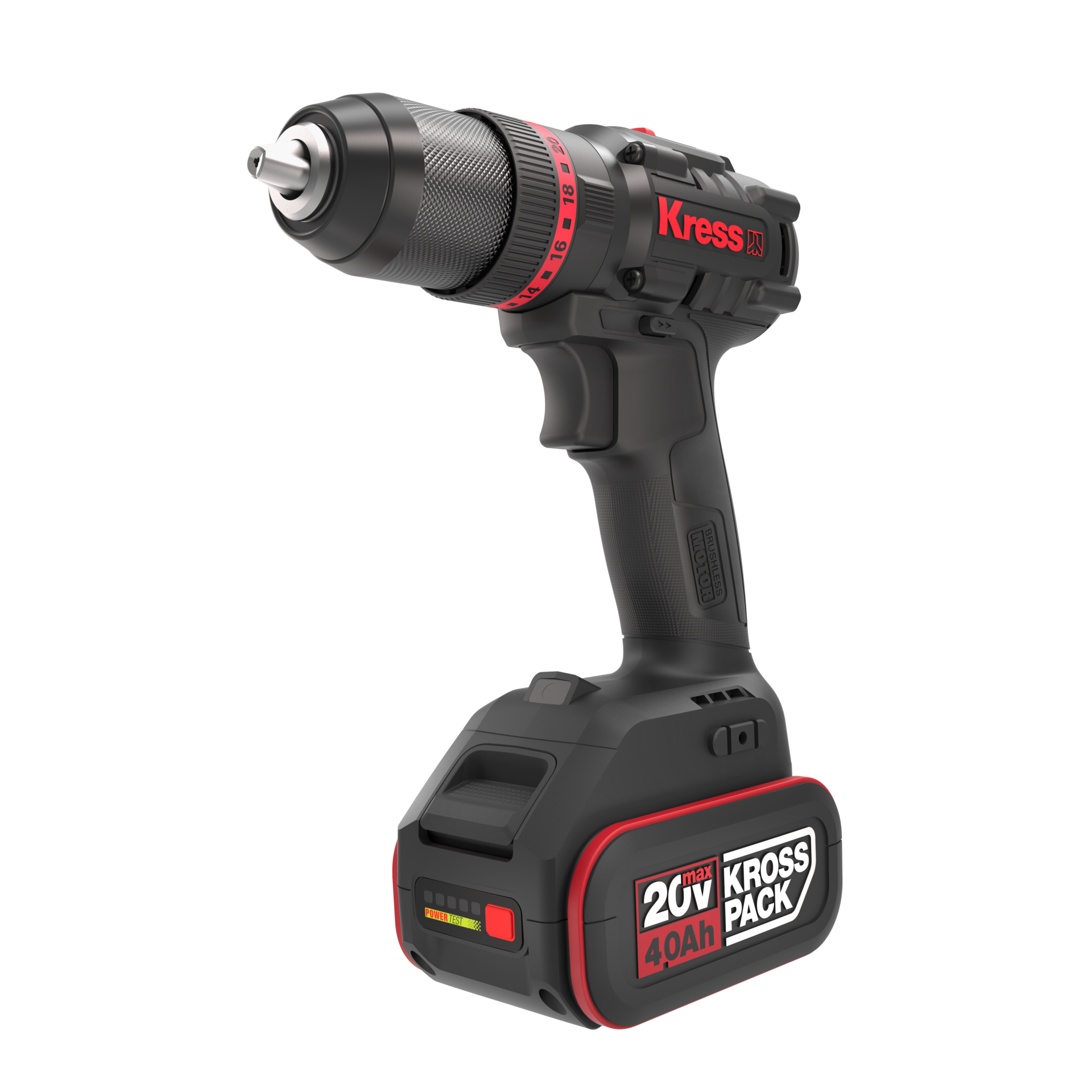 Kress | Cordless Brushless Hammer Drill 20V | KUC35