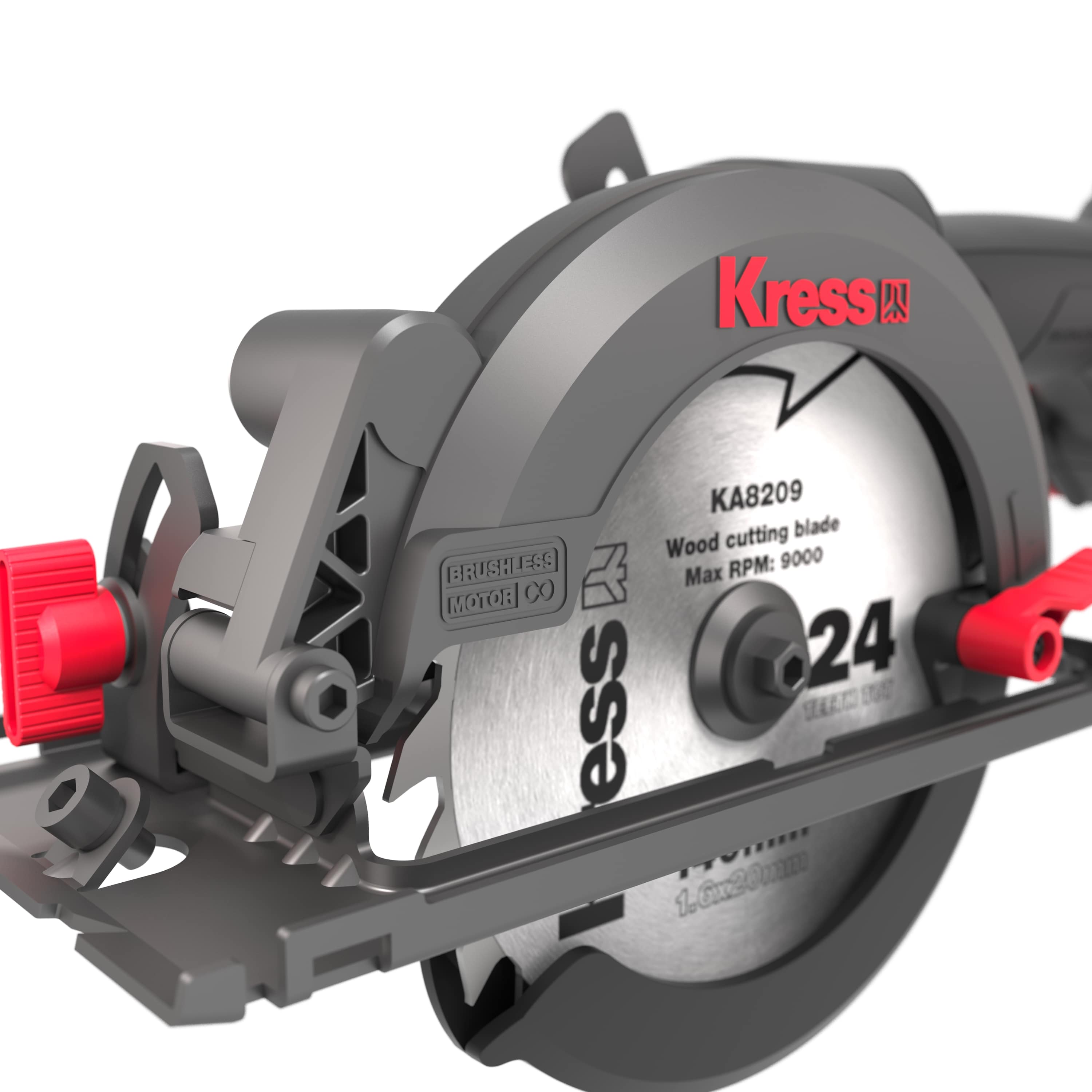 Kress | Cordless Brushless Circular Saw 20V 165mm | KUE12.9