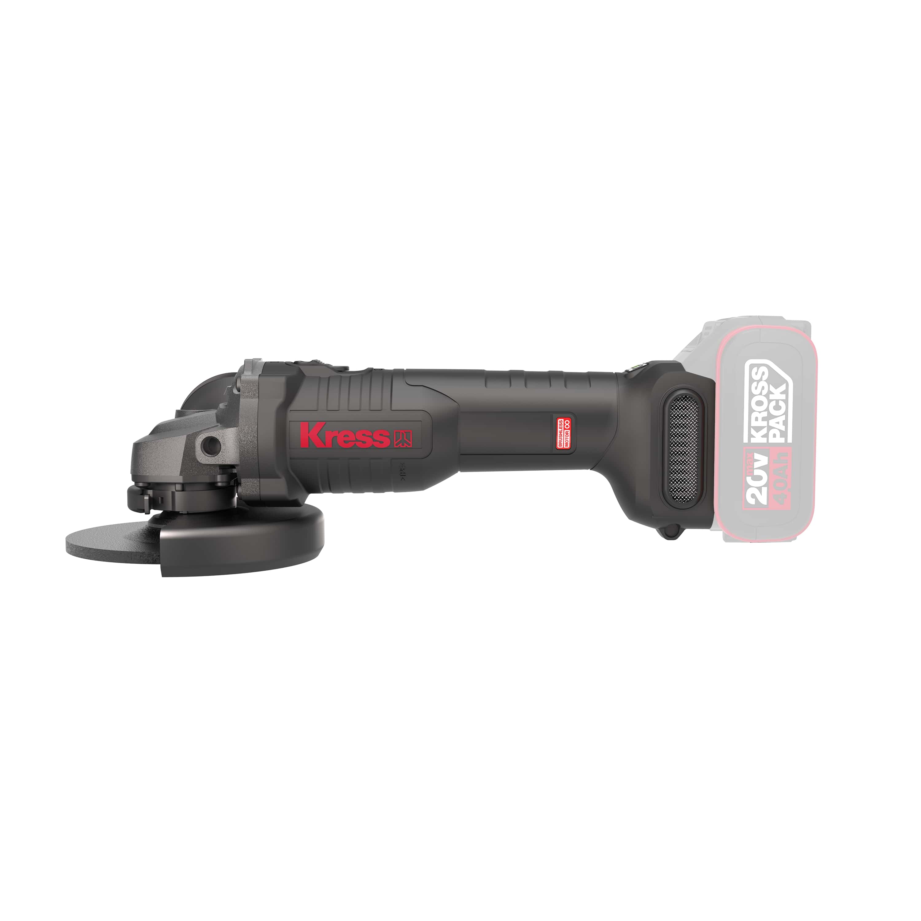 Kress | Cordless Brushless Angle Grinder 115mm | KUH02.91