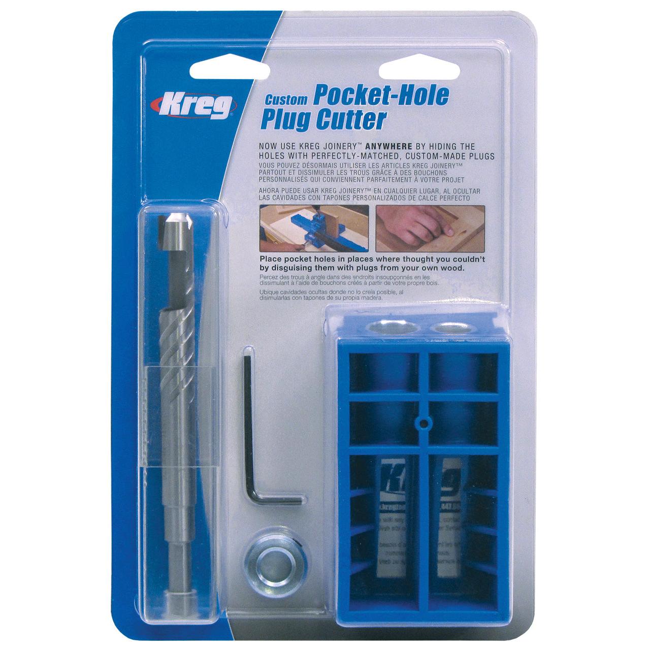 Kreg Custom Pocket-Hole Plug Cutter KPCS Power Tool Services