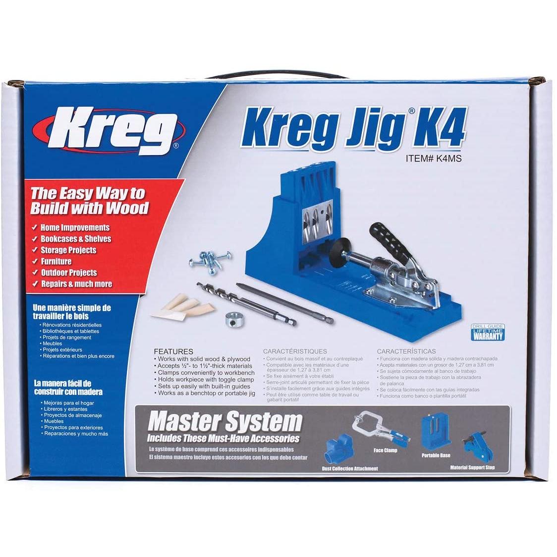 Kreg Jig K4 Master System Kit K4MS Power Tool Services