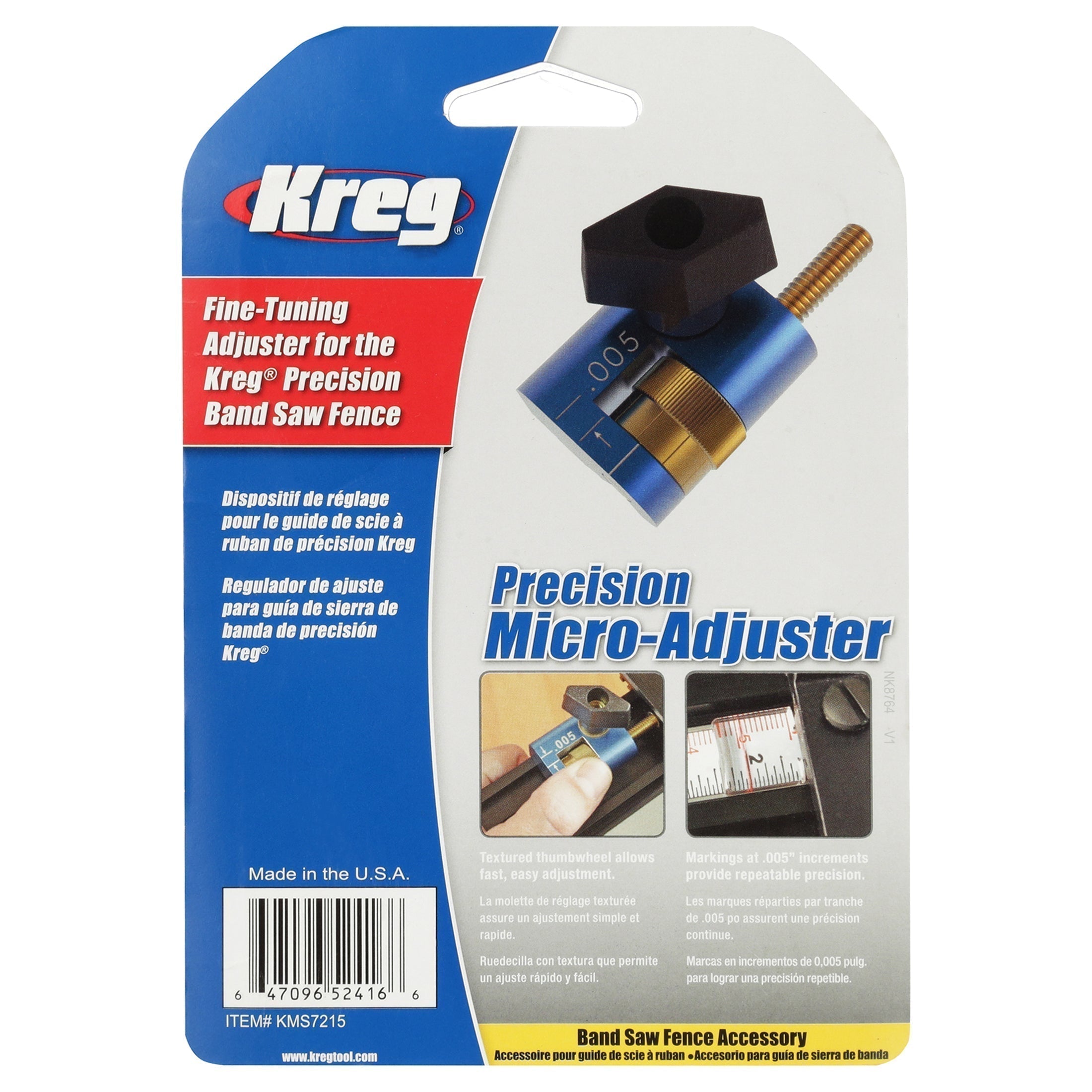 Kreg Micro Adjuster KMS7215 Power Tool Services