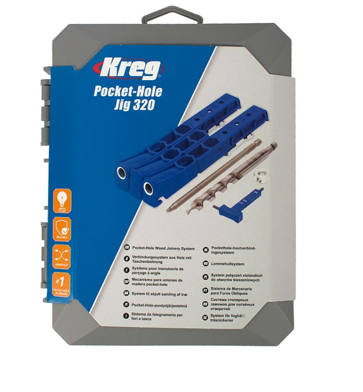 Kreg Pocket Hole Jig 320 47pc Set KPHJ320 Power Tool Services