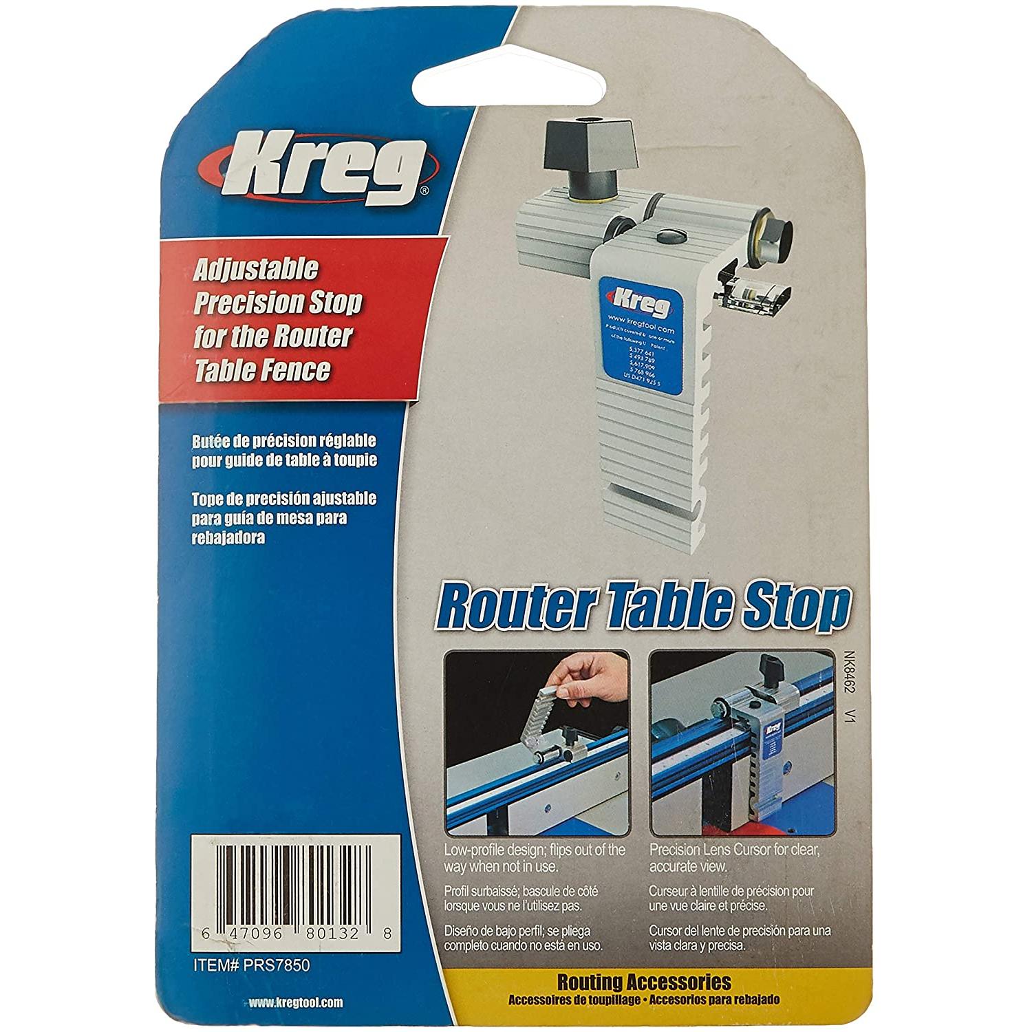 Kreg Precision Router Table Stop PRS7850 Power Tool Services