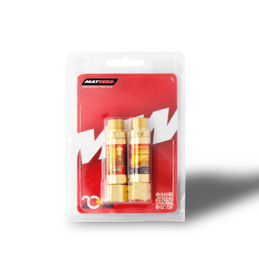 Matweld Flash Back Arrestor Set Torch | MAT3020P