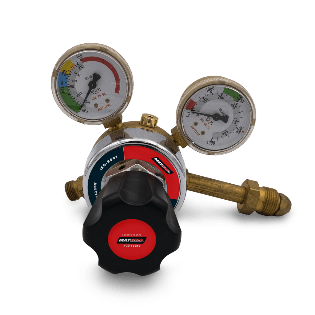 Matweld Regulator Acet Heavy Duty Multi Stage | MAT3335EN