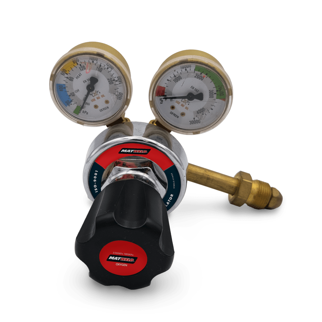 Matweld Regulator Oxy Heavy Duty Single Stage | MAT3355EN