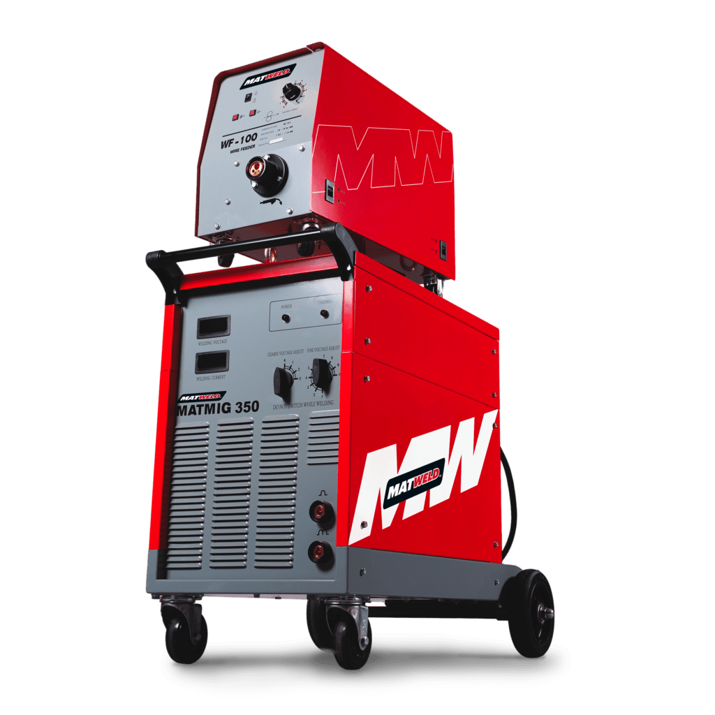 Matweld Welder Mig 350A 380V Separate Feeder Heavy Duty | MAT9072