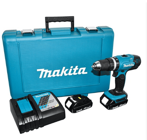 Makita 18 V Li-Ion Cordless Impact Drill Driver Kit DHP453RYE Power Tool Services