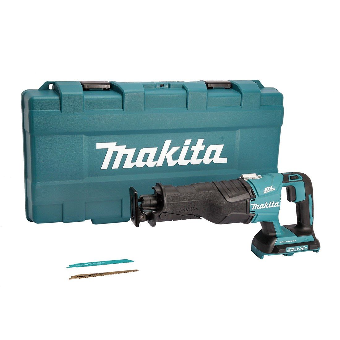 Makita 18V + 18V Cordless Brushless Recipro Saw DJR360ZK Power Tool Services