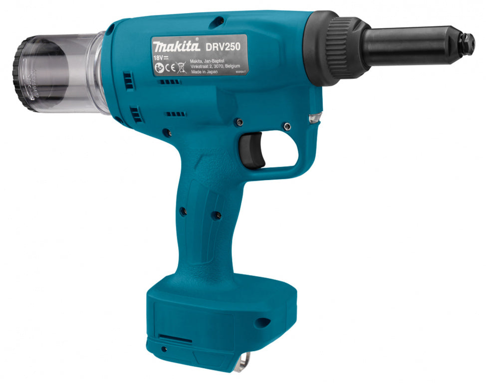 Makita 18V Cordless Brushless Rivet Gun DRV250Z Solo Power Tool Services