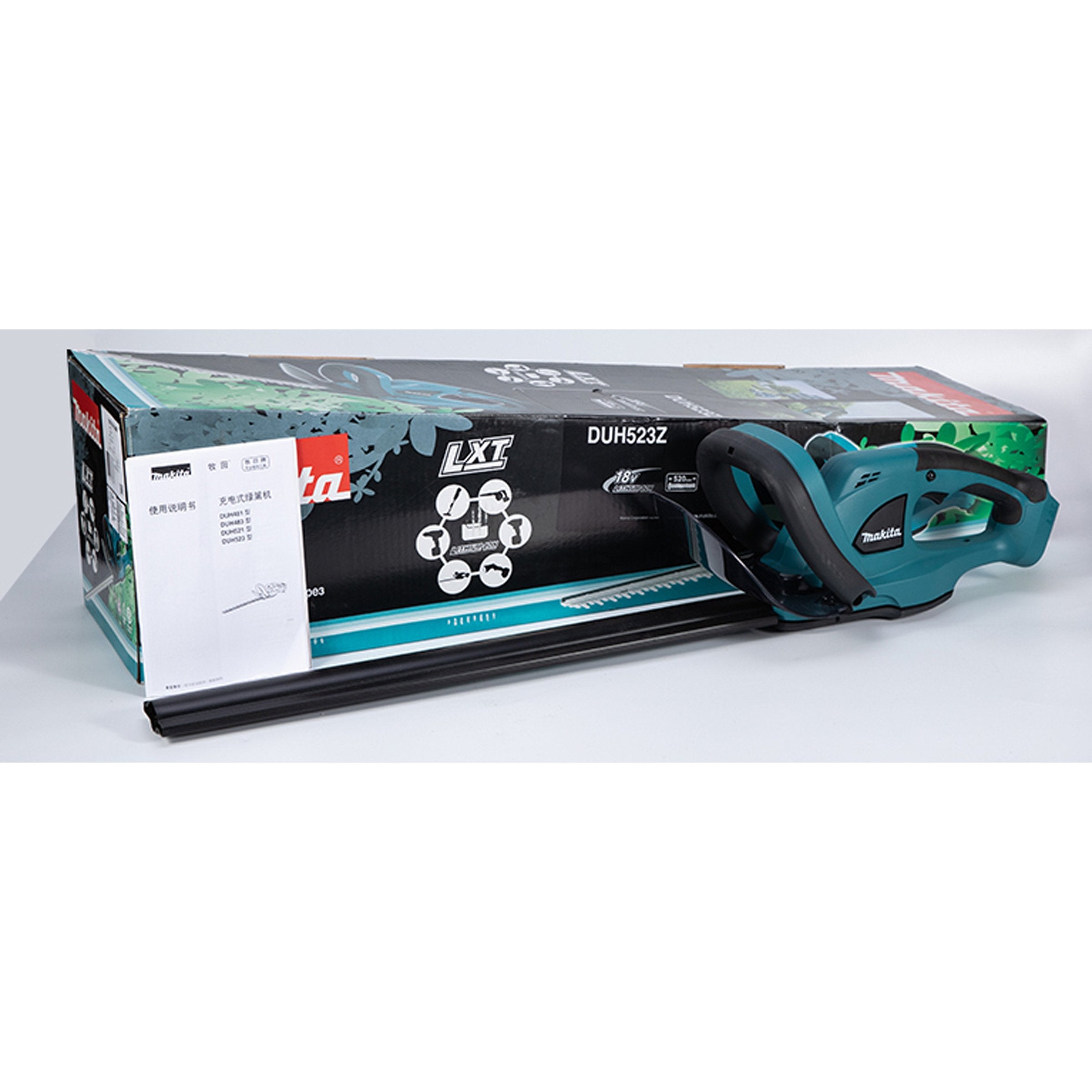 Makita 18V Cordless Hedge Trimmer Duh523Z 520Mm Power Tool Services