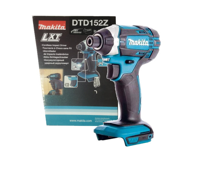 Makita 18V Cordless Impact Driver DTD152Z Solo Power Tool Services